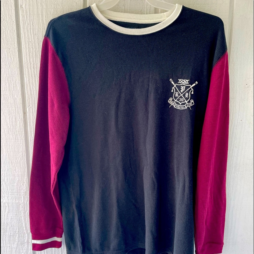 Polo Ralph Lauren men's XL pajama top. Light weight thermal. New. Cotton Poly.